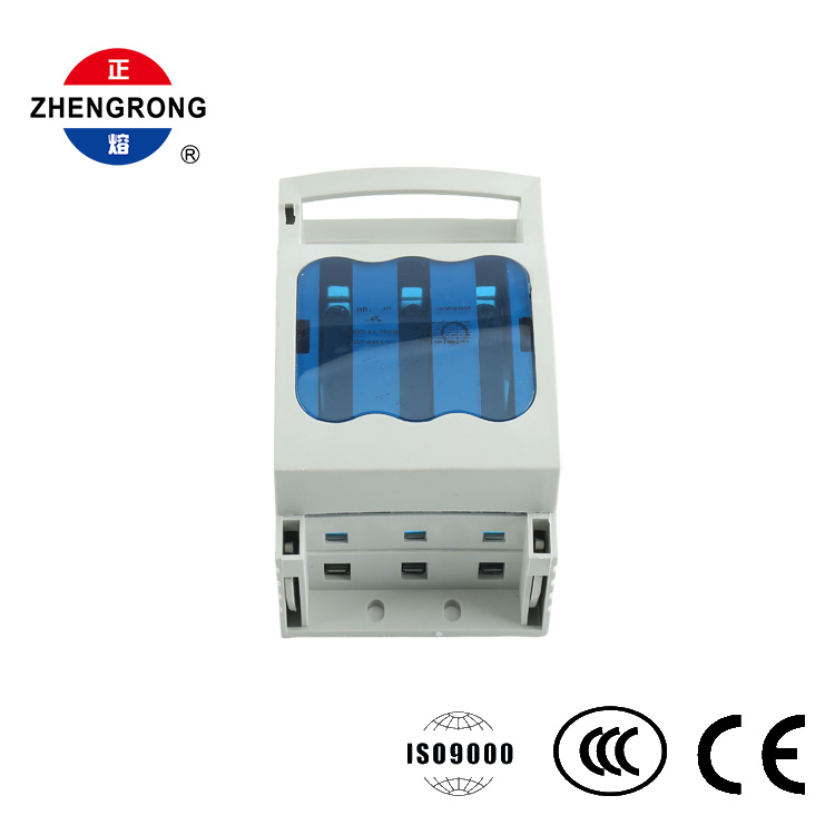 Interruptor-seccionador con fusible de 3 polos, tipo cuchilla de 690 V
