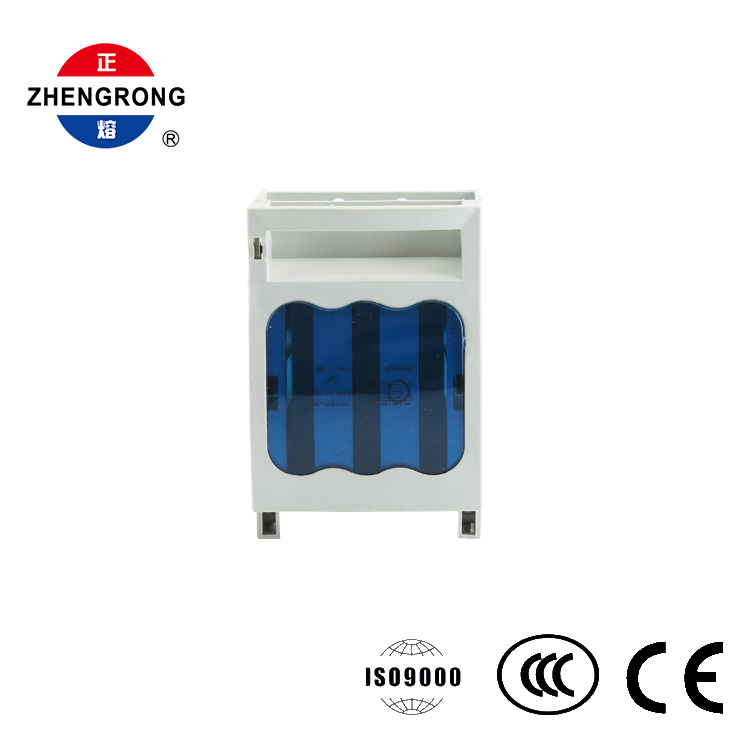 Interruptor-seccionador con fusible tripolar Carril DIN 690V