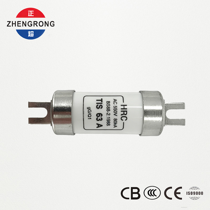 Fusible HRC tipo cuchillo de 550 V 63 A | BS88-2:1986 | 80kA