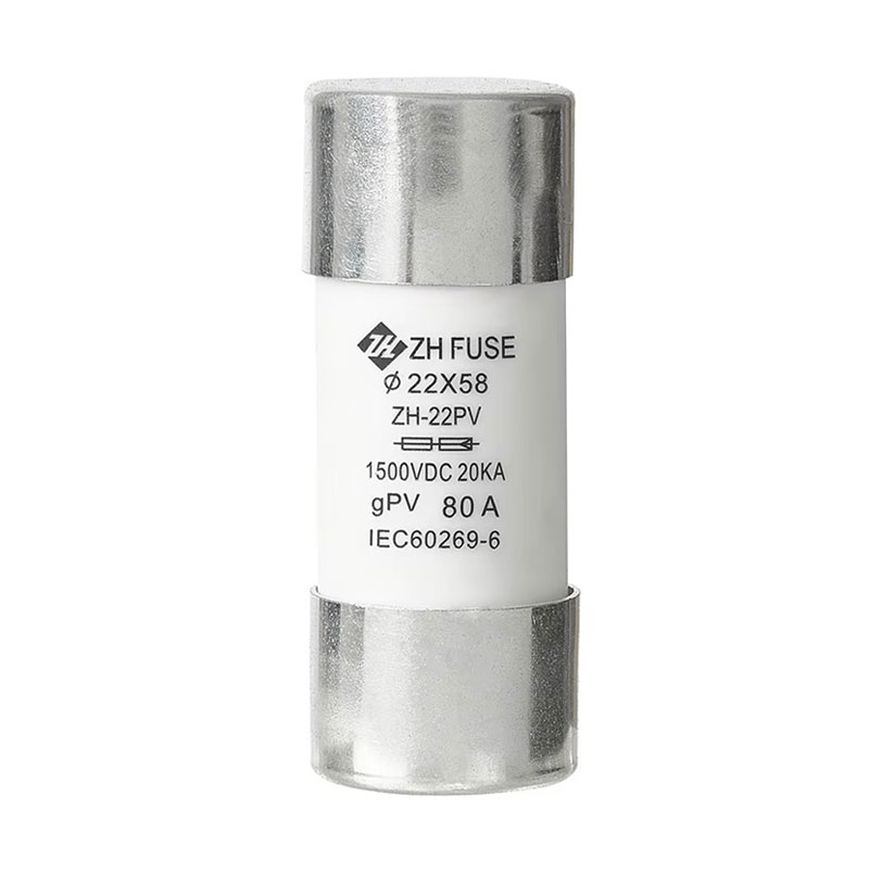 80a 22 × 58 mm fusible cilíndrico