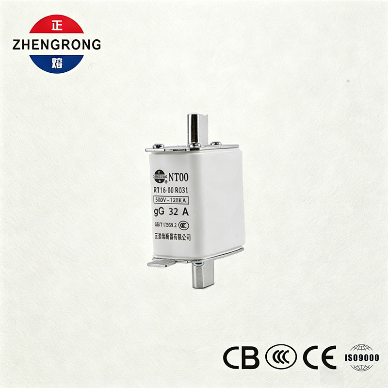 Fusible NT00 32A de alta capacidad de ruptura - Enlace de fusible gG de cerámica de 500 V 120 kA