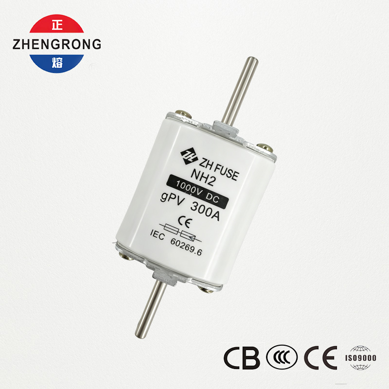 Enlace de fusible fotovoltaico NH2, 300 A, 1000 V CC, gPV, certificado IEC 60269.6