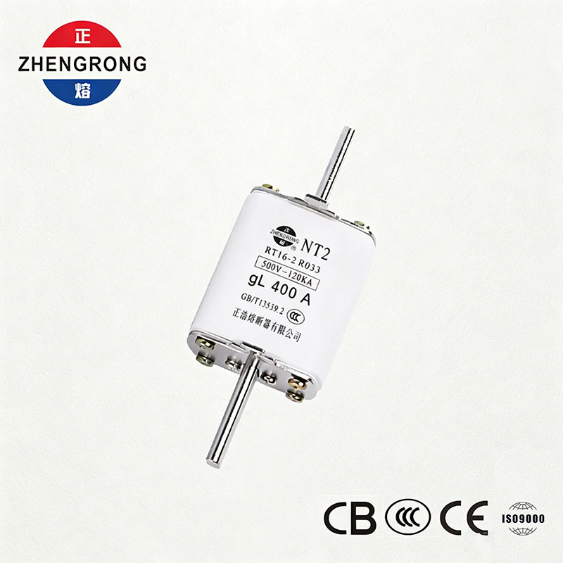 Enlace fusible NT2 400A | Fusible cerámico RT16-2 500 V gL