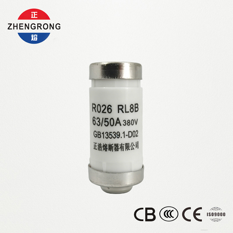 R026 RL8B 63A 380V D02 Enlace de fusible industrial
