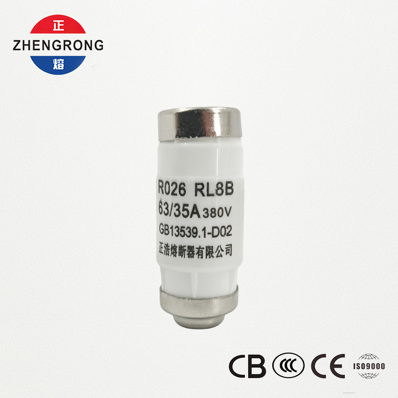 Fusible cilíndrico RL8B R026 35A 380V D02