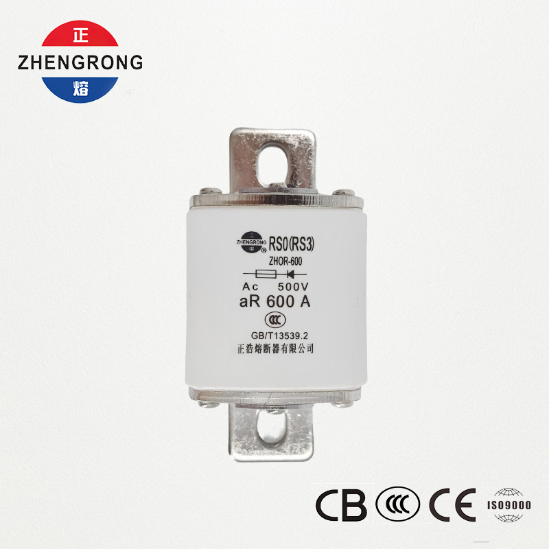 Fusible de acción rápida RS0 RS3 600A 500V aR