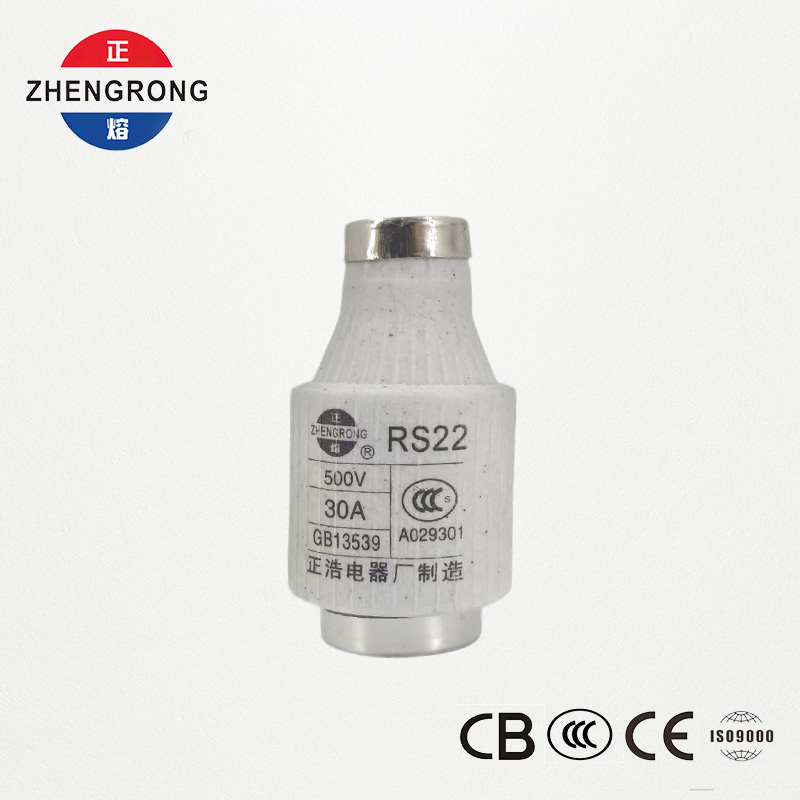 Fusible tipo tornillo de acción rápida RS22 30A 500V | Protección de semiconductores