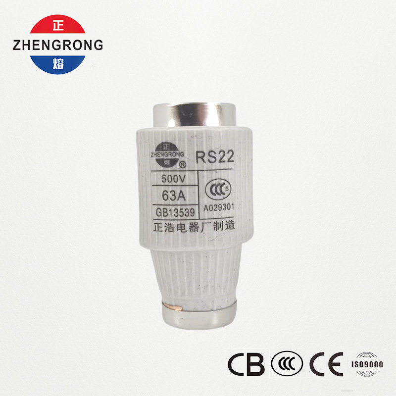 Fusible tipo tornillo de acción rápida RS22 63A 500V | Protección de semiconductores