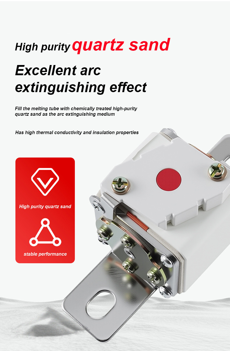 Fusibles RSF-1K 500V-315A BC100KA